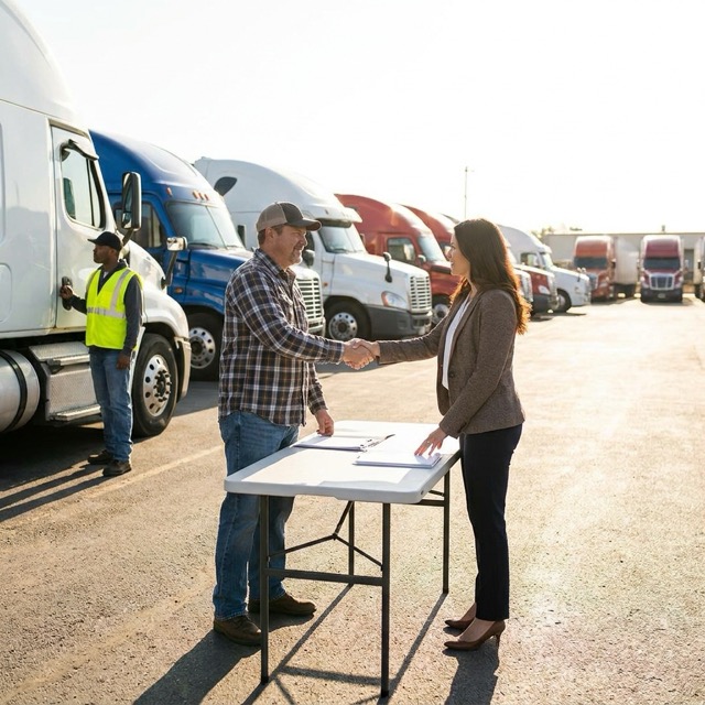 merchant cash advance for trucking Maine - working capital for fleets and <a class=